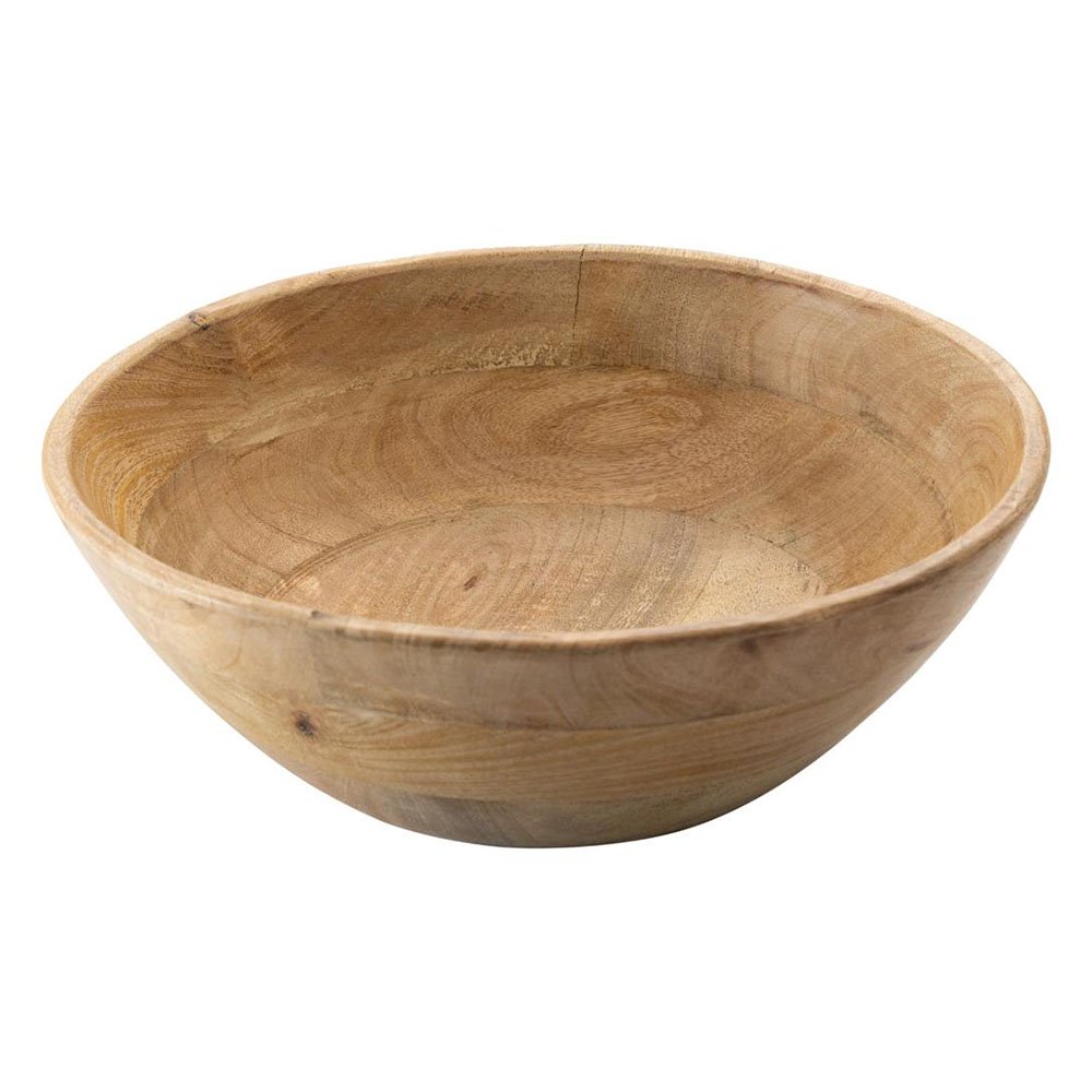 קערת עץ בהיר עגולה להגשה 30X12 ס"מ CUTTER PEELER 17602126