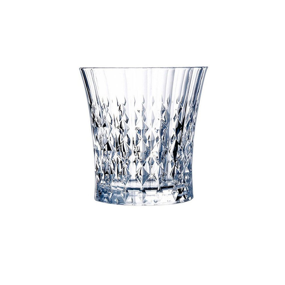 סט 6 כוסות שתייה \ ויסקי - 270 מ"ל קריסטל ליידי דימונד