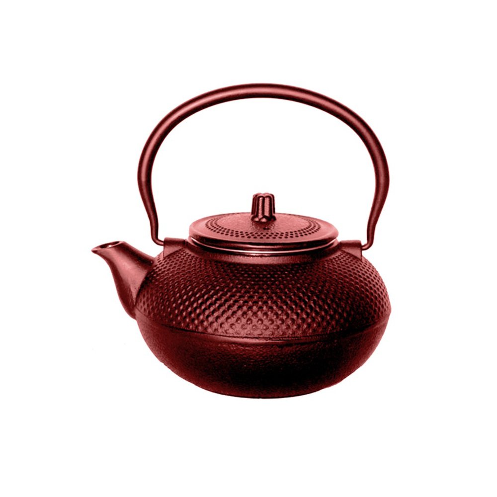 קומקום מברזל יצוק אדום 1.5 ליטר TROIKA