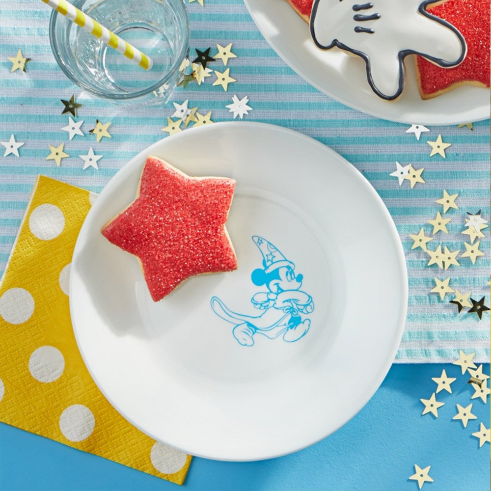 מארז 8 צלחות עוגה 17 ס"מ דגם Mickey מבית קורנינג corelle