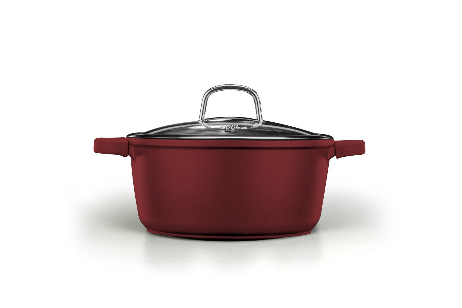 סיר 20 ס"מ - 2 ל' MARBLE CLASS צבע אדום