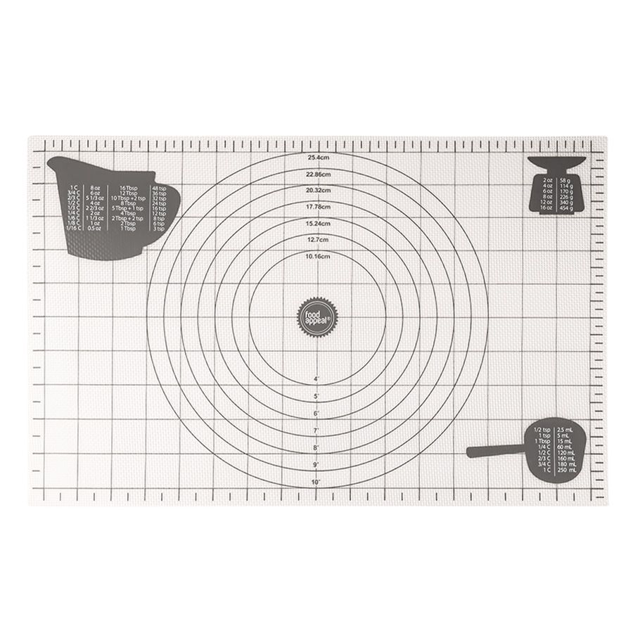 משטח סיליקון לרידוד ואפיה 43x28 ס״מ Cook joy