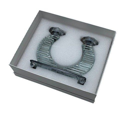 פמוטי קריסטל מהודרים 18 ס"מ