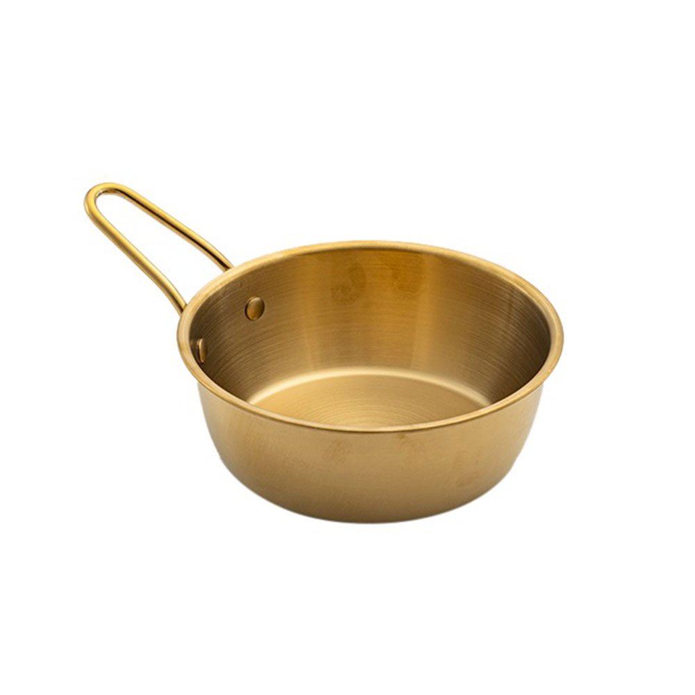 כלי הגשה עם ידית ציפוי זהב 14 ס”מ CutterPeeler