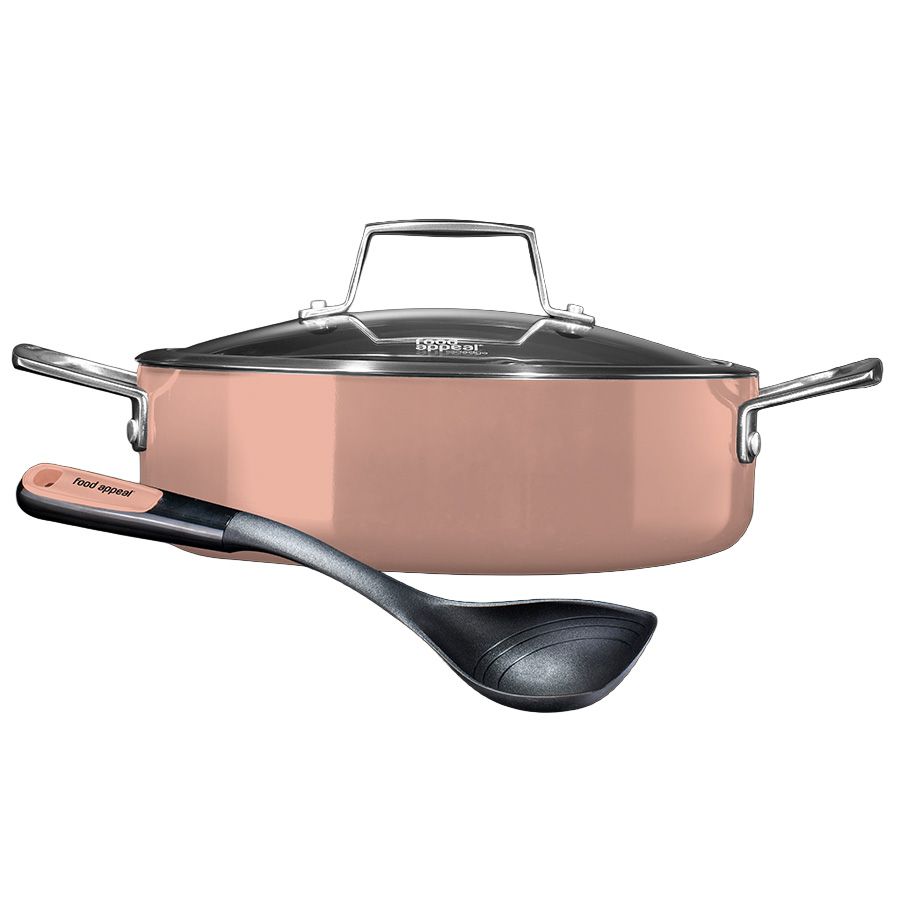 סוטאז' 28 ס"מ 4.7 ליטר EVERYDAY קרם+כף הגשה מבית Food appeal