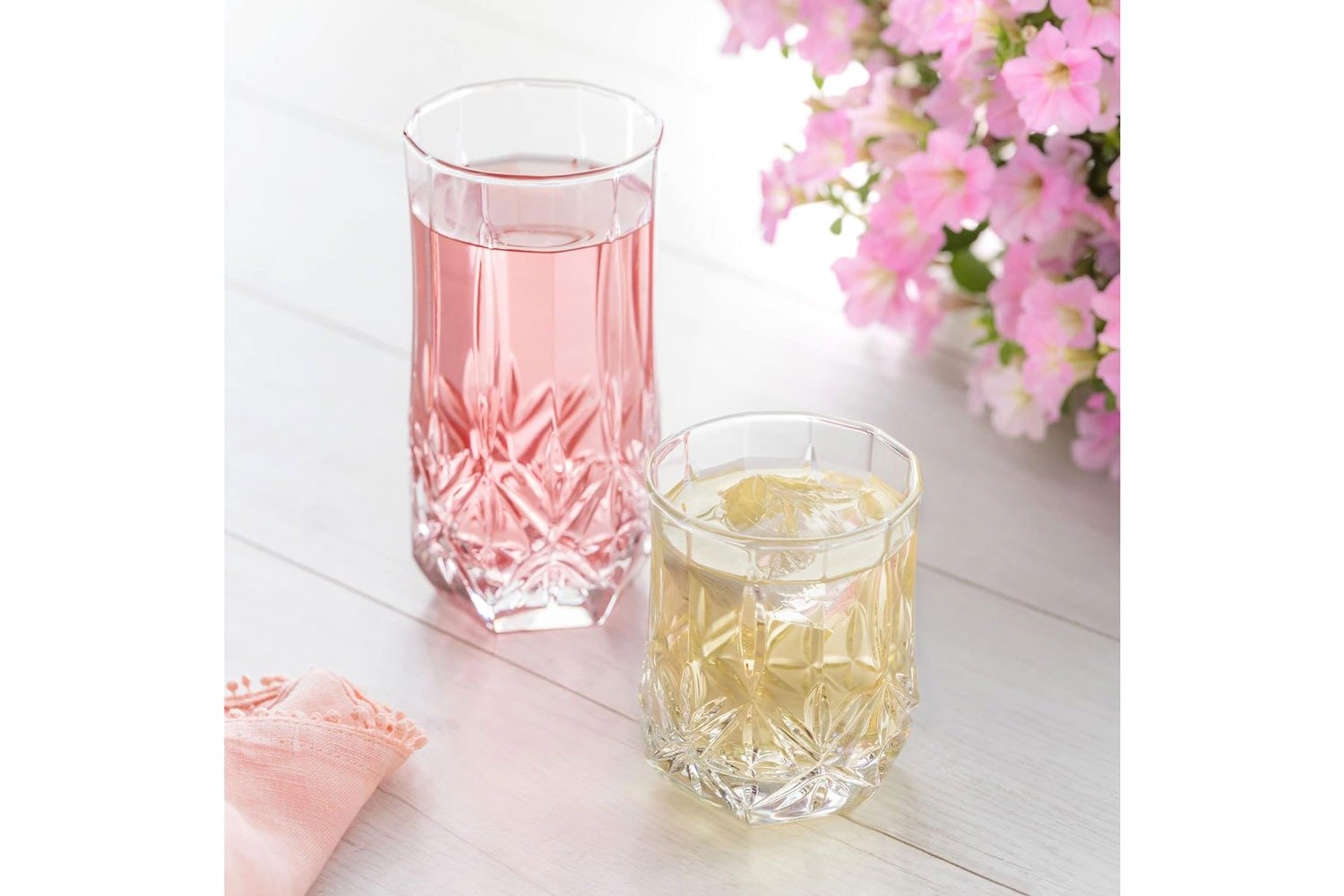 סט 6 כוס שתייה - זכוכית דגם ברייטון 270 מ"ל Arcoroc