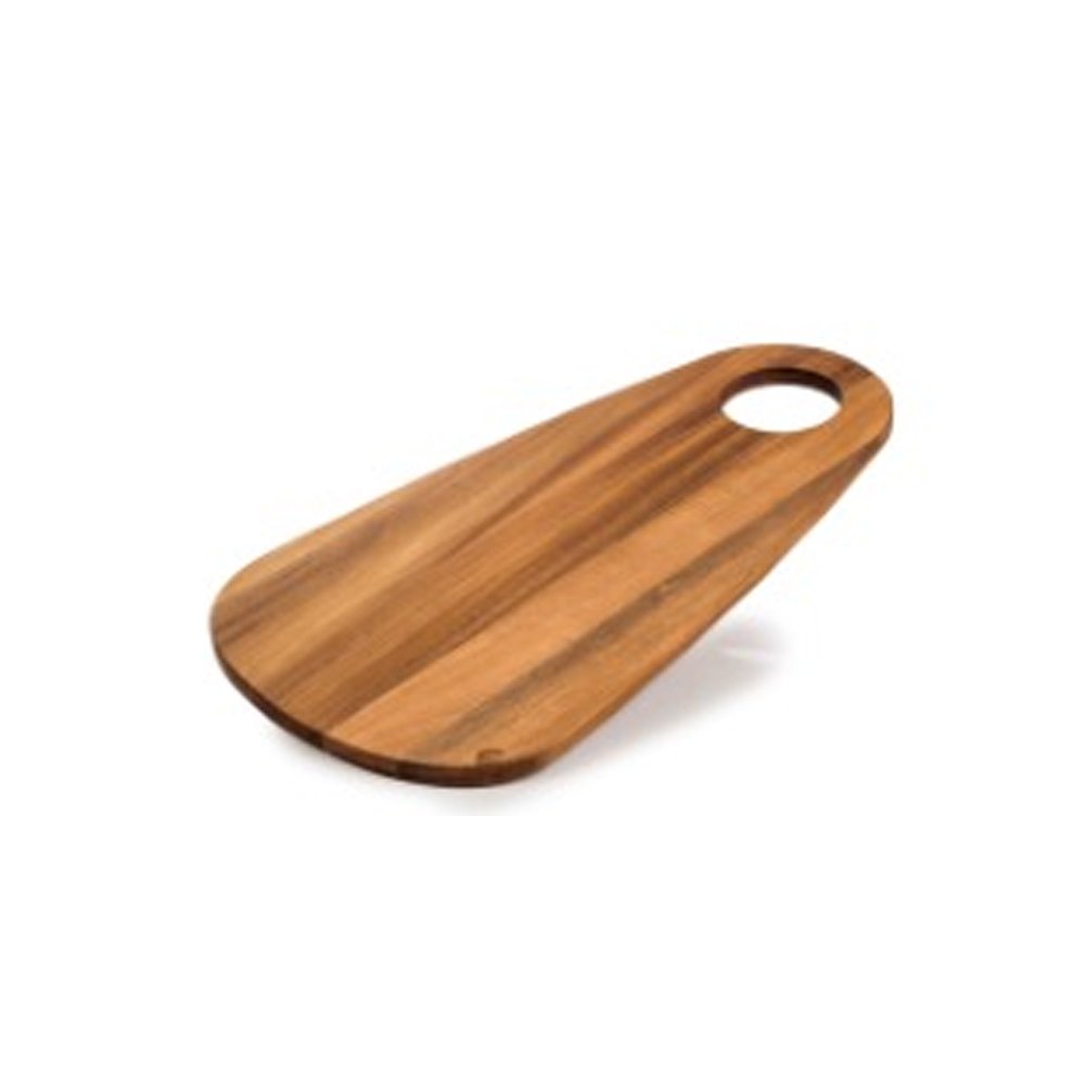 לוח חיתוך קרש עץ אובלי מעוגל 38 ס"מ Arcosteel