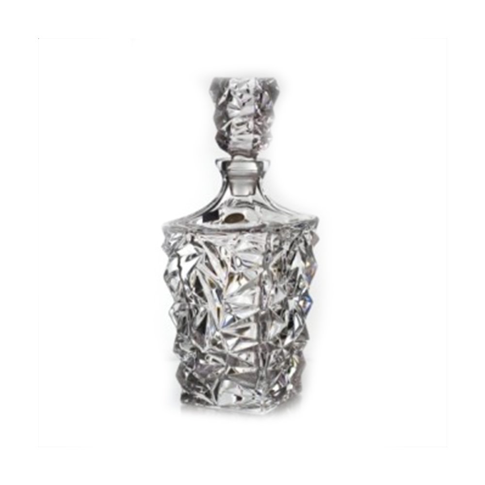 דיקנטר לוויסקי קריסטל בוהמיה 0.9 ל' דגם גלאסיאר