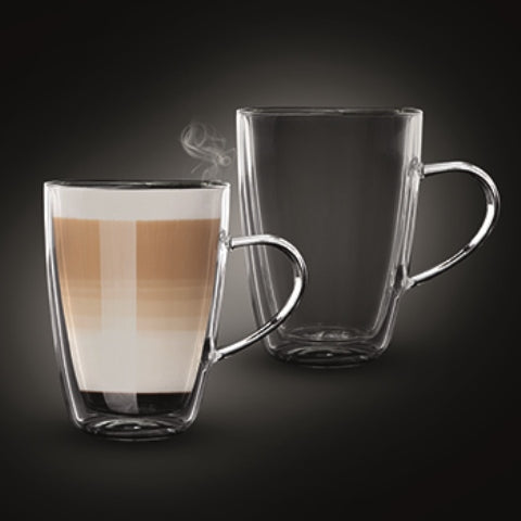 סט 2 כוסות דאבל דופן כפולה 350 מ"ל LATTE JAMAICA