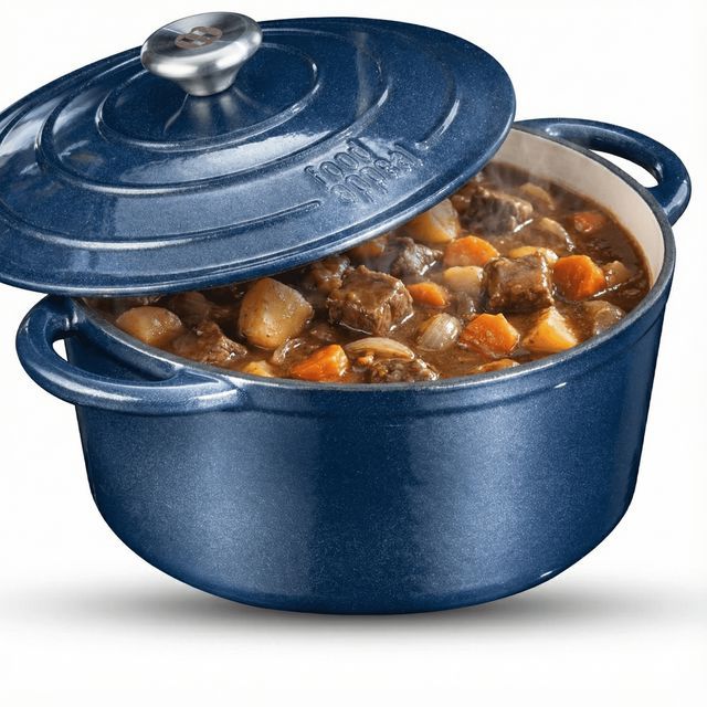 סיר יציקת ברזל 28X13 ס"מ, 6.3 ליטר HERITAGE STARRY SKY מבית Food appeal