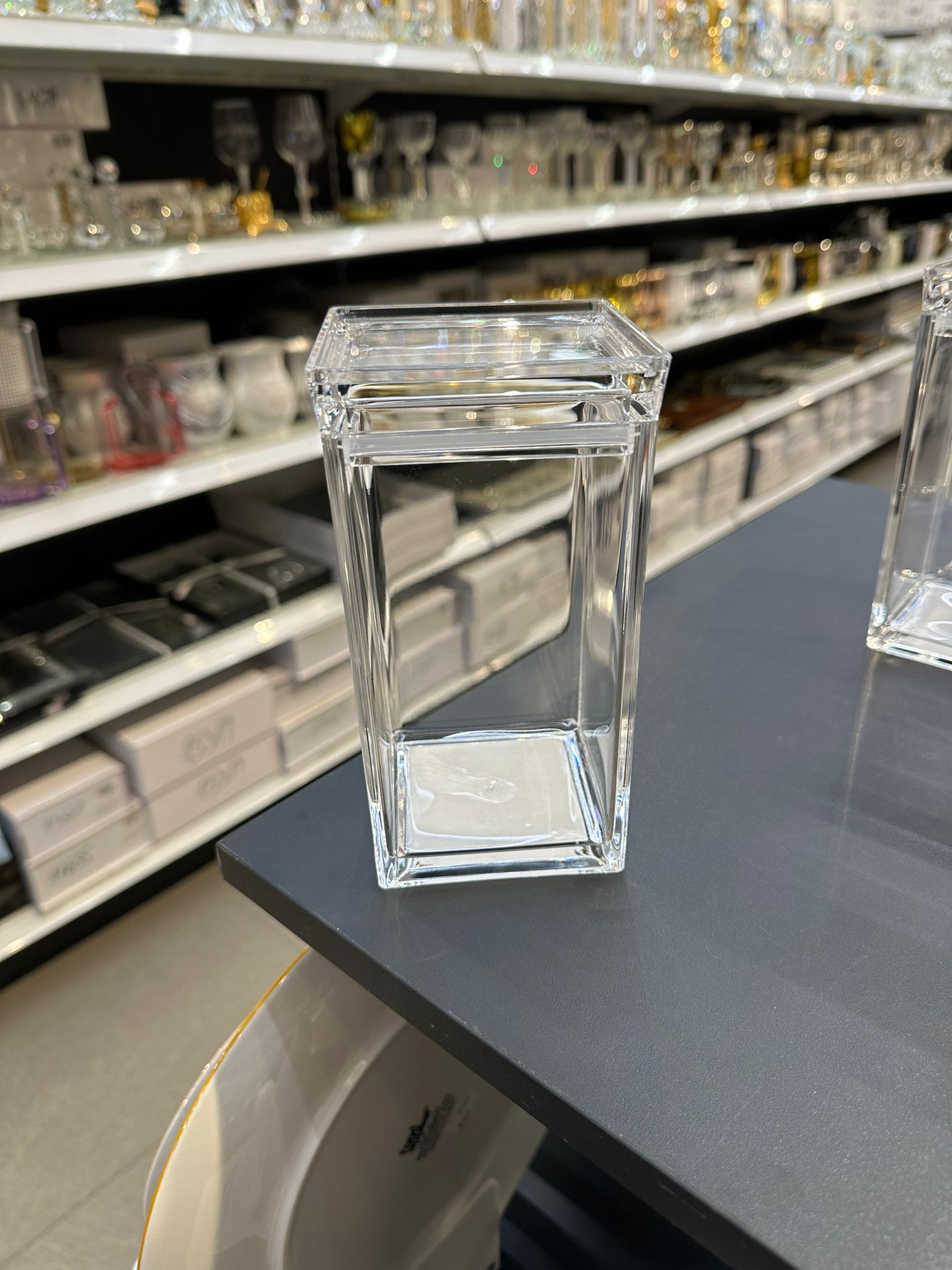 סט 6 קופסאות אקרילי 700 מ”ל - דגם CRISTAL