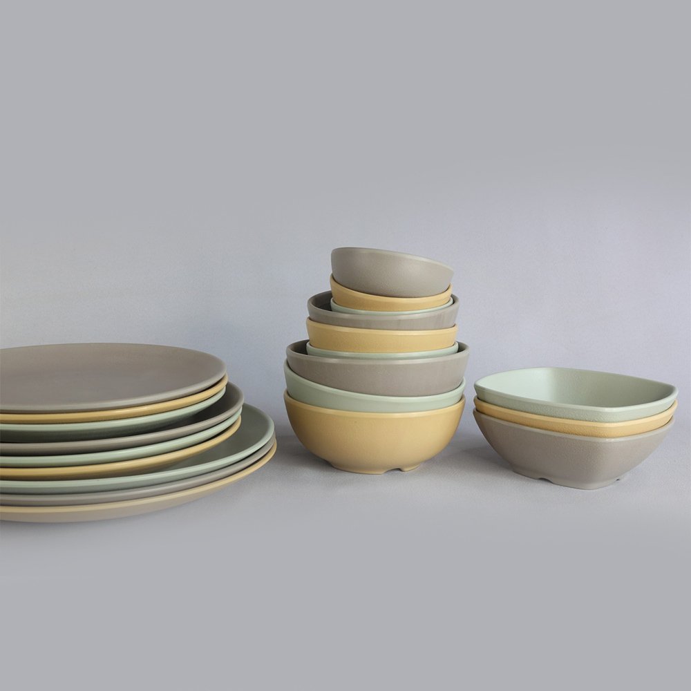 קערית קוקוט זן וינד 6 ס”מ מלמין שחור