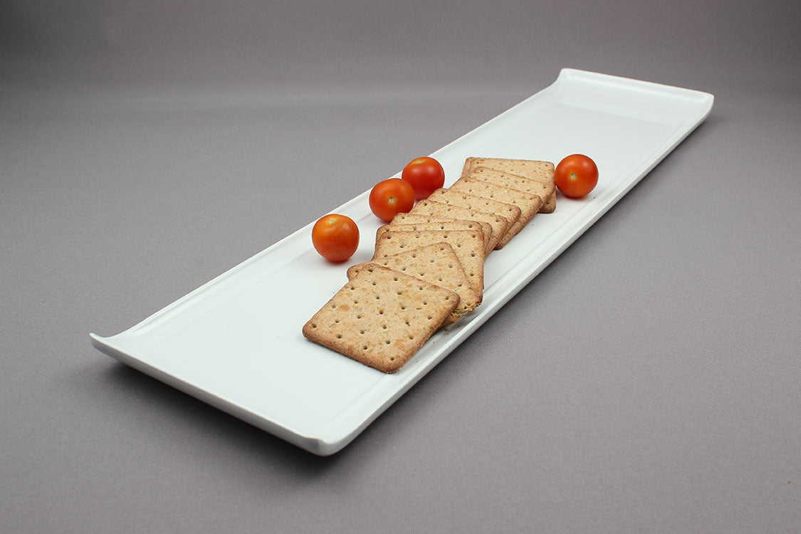 מגש נובל 55.5X15X2.5 מלמין לבן