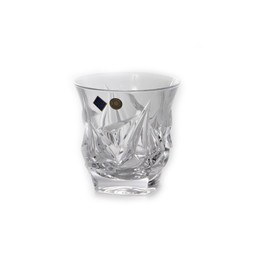 סט 6 כוס וויסקי קריסטל בוהמיה - 300 מ"ל דגם Princess