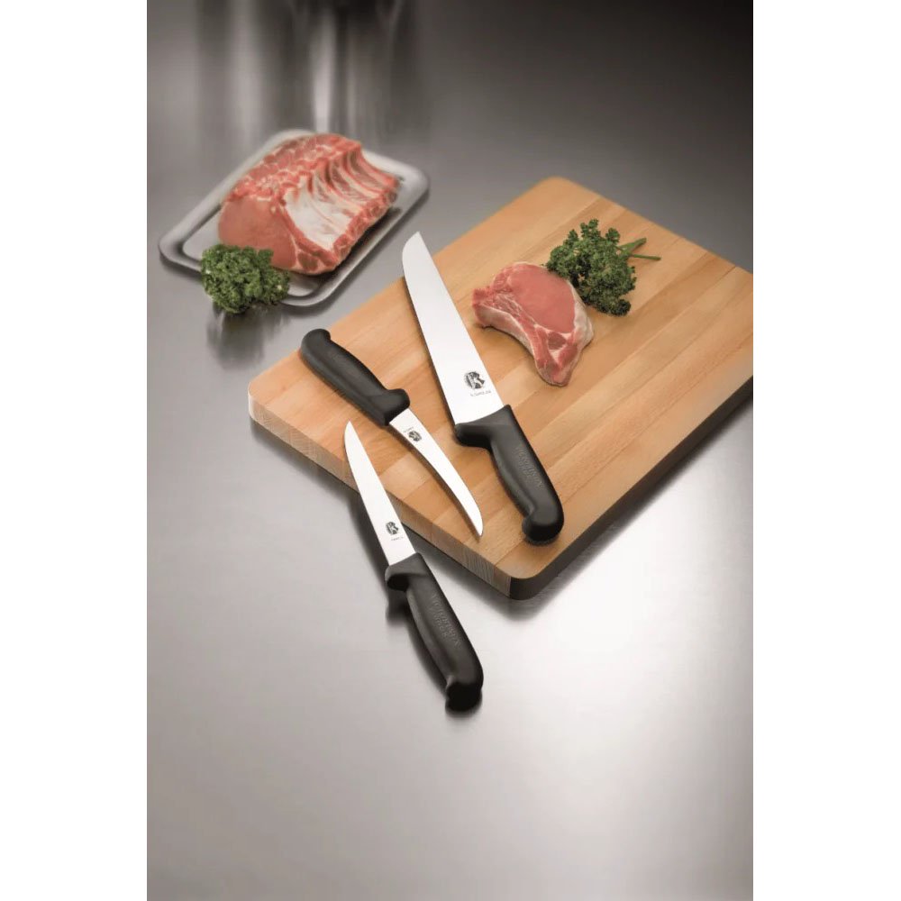 סכין שף 31 ס”מ ידית שחורה ויקטורינוקס | Victorinox