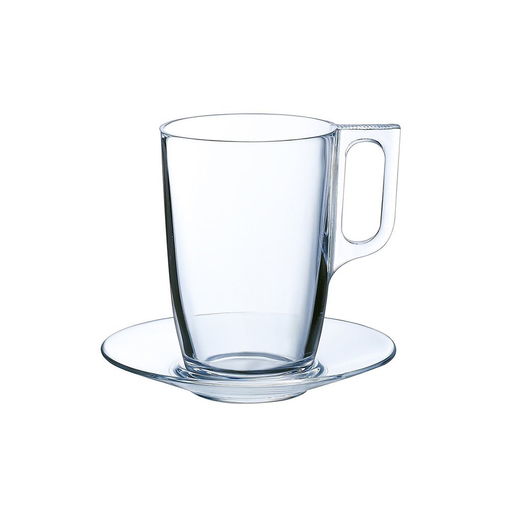 סט 6 ספל מאג זכוכית - 320 מ"ל דגם נואבו ARCOROC