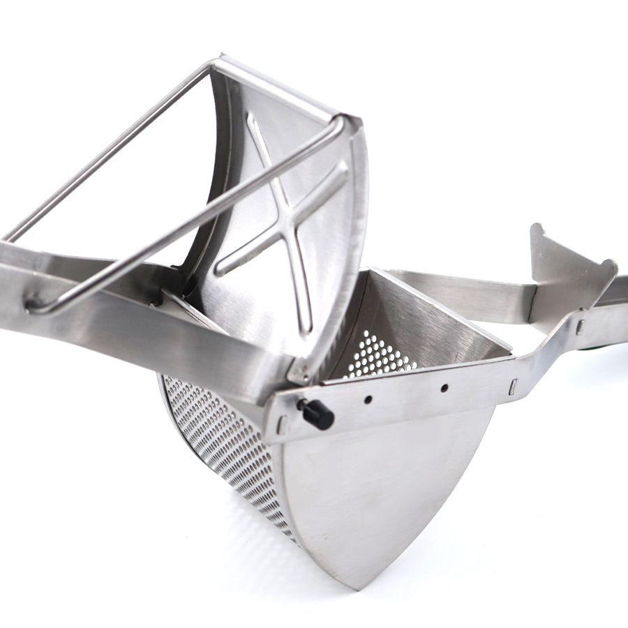 מועך תפו"א לחיצה מנירוסטה