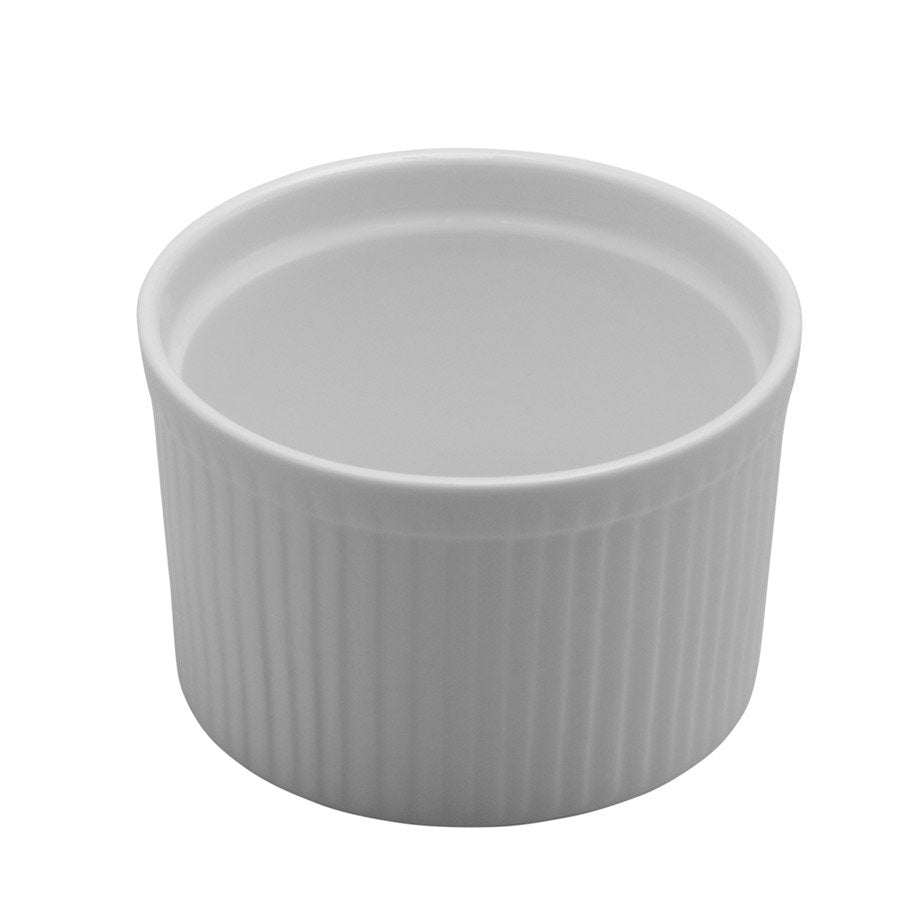 כלי לסופלה פורצלן לבן 10 ס”מ Jaguar