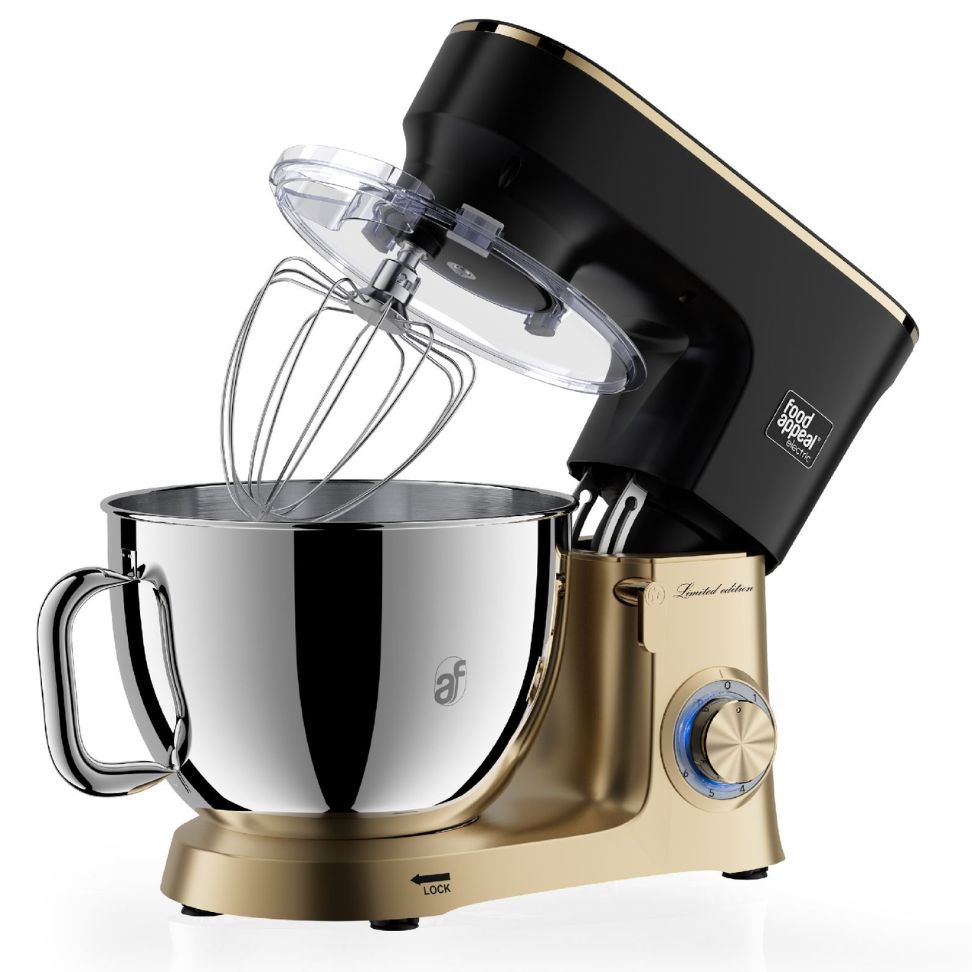 מיקסר מקצועי 8 ליטר זהב/שחור 1100W | MIX PRO מבית Food appeal