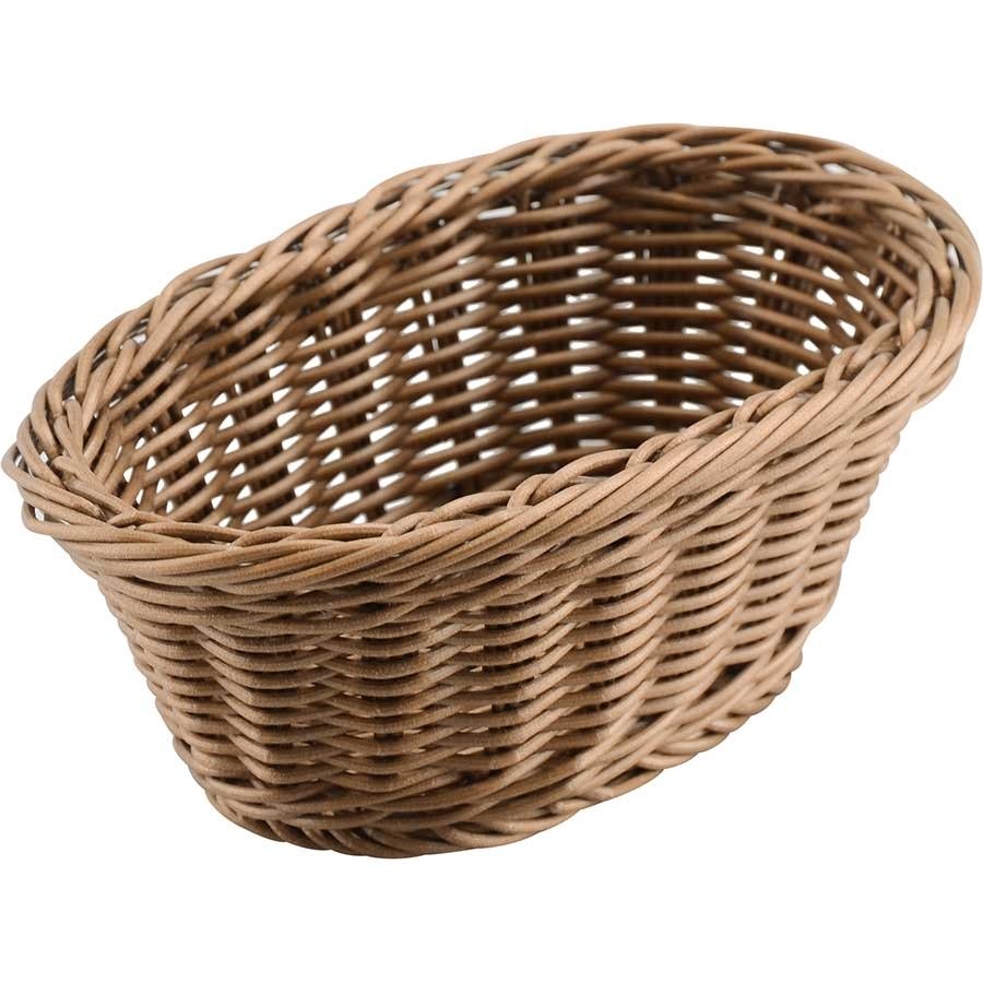 סלסלה אובלית אפורה 19X12X7ס”מ CutterPeeler