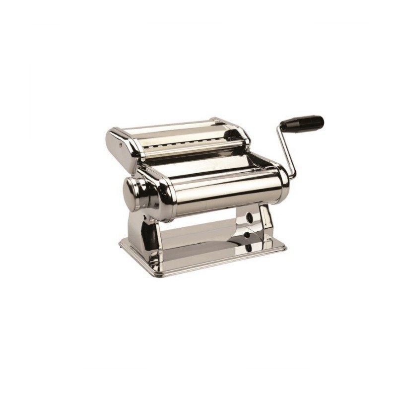 מכונה לרידוד וחיתוך פסטה ביתית בצבע כסף ROSO