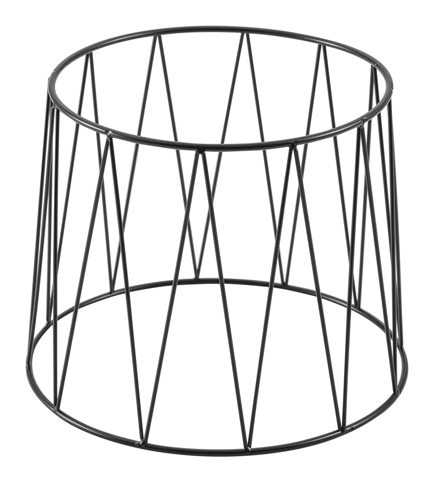 סטנד עגול זיגזג שחור 21.5-25X20 ס”מ