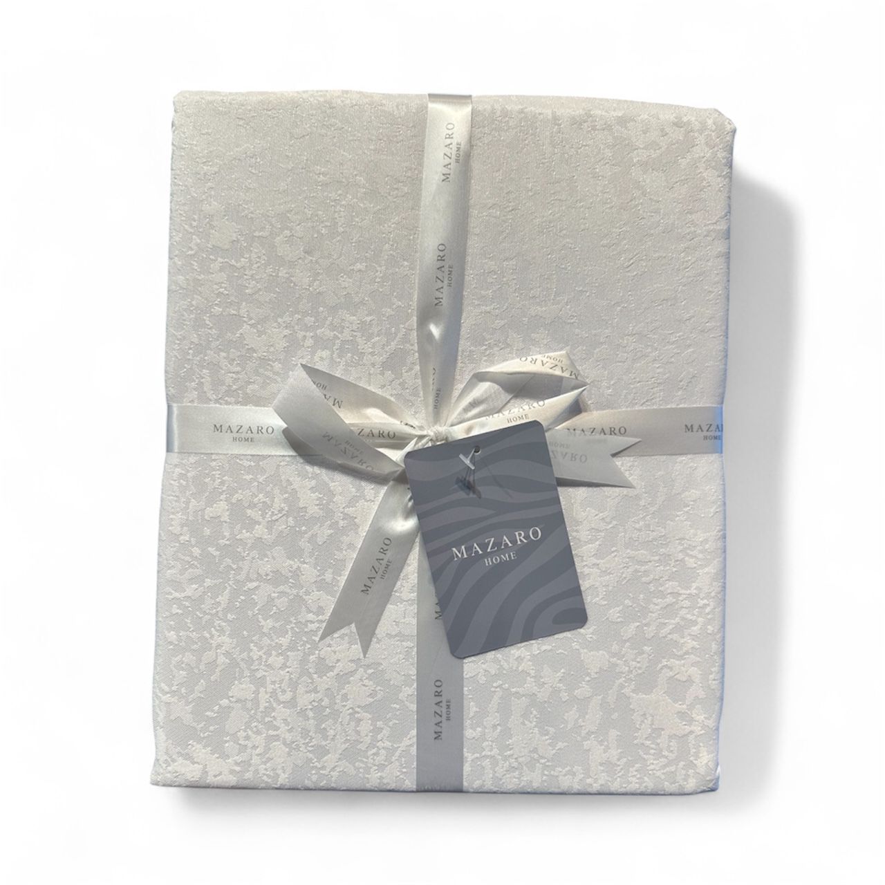 מפת שולחן מהודרת - דגם לונה לבן 3.5 מטר