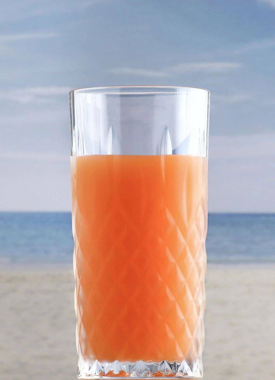 סט 6 כוס שתייה \ קוקטייל - דגם ODIN אודין זכוכית מעוטרת 356 מ"ל LAV