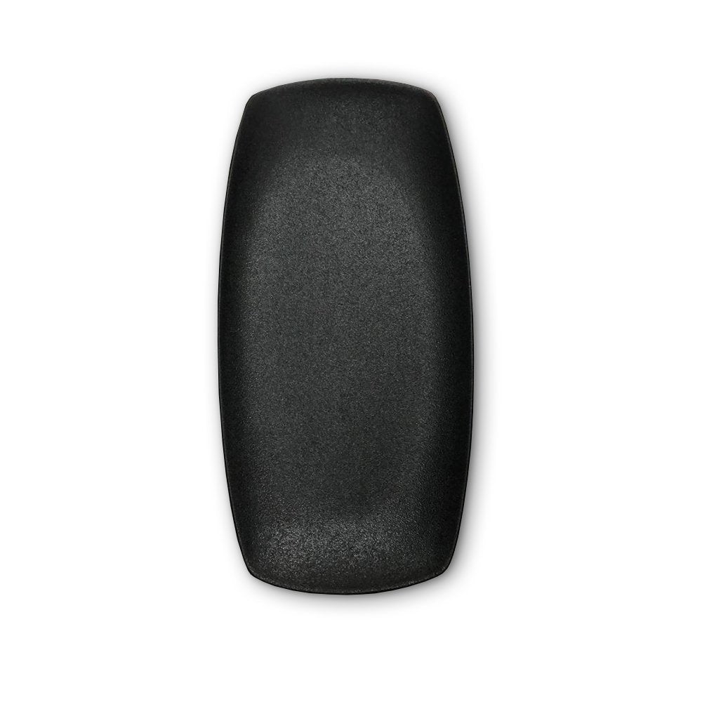 פלטה הגשה מלבנית שחור מט פורצלן 40/20