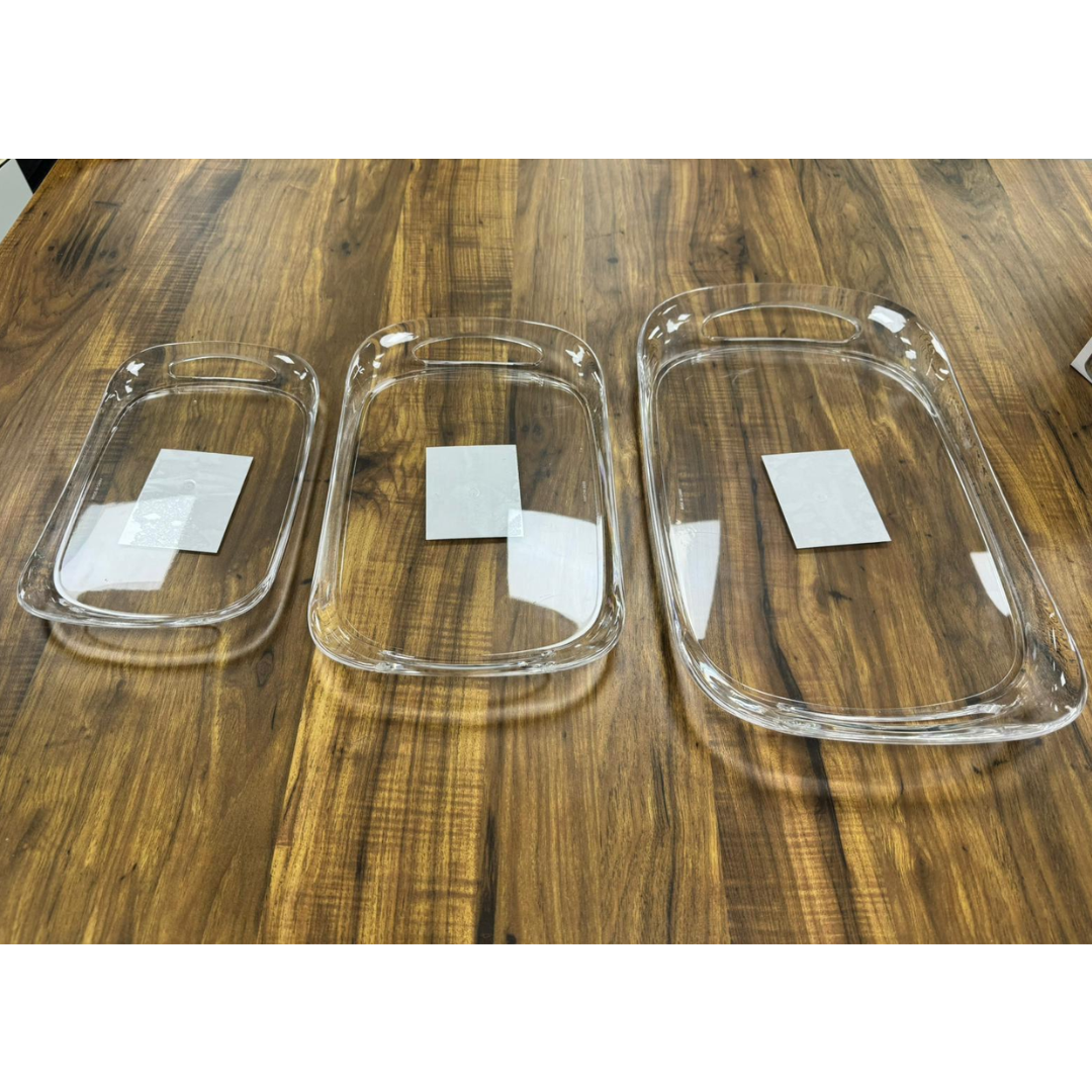 מגש אקרילי - 29.2X19 ס"מ דגם ADAM (השמאלי בתמונה)