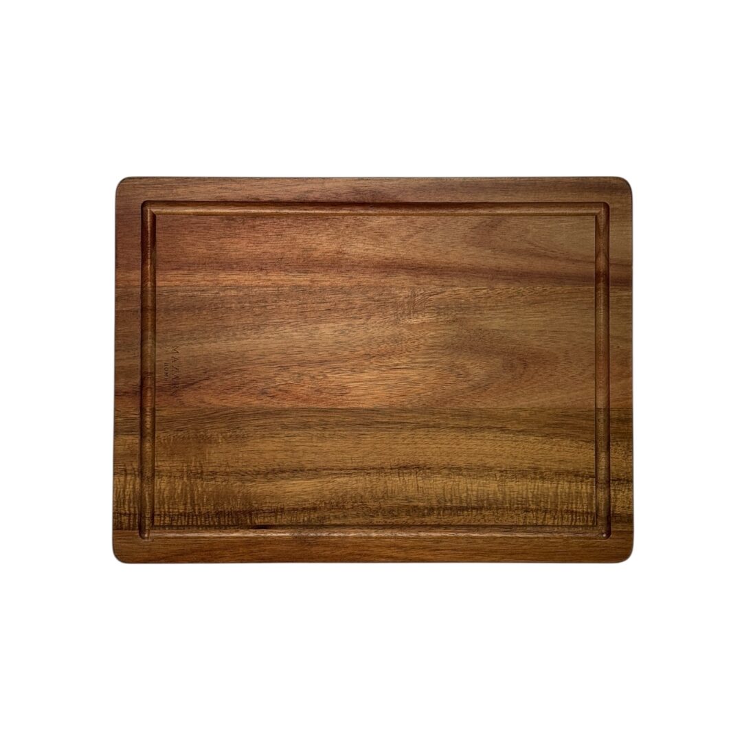 קרש חיתוך - מלבני עץ MAZARO 40X30X2 ס"מ