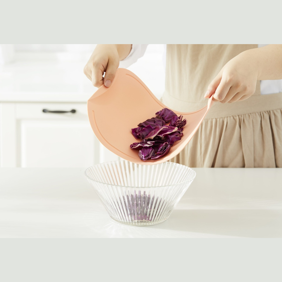 משטח חיתוך ללא שריטות תכלת שמיים L