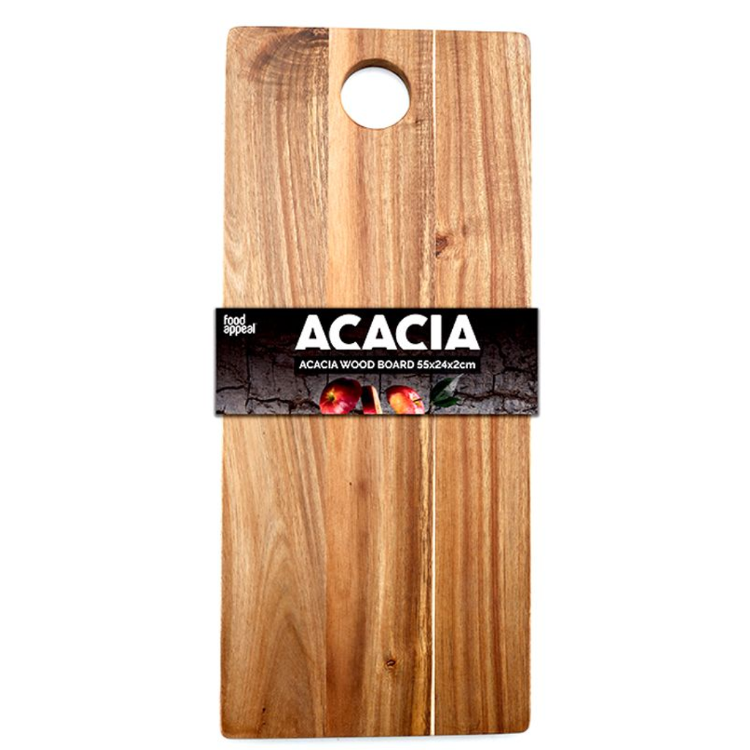 קרש חיתוך עץ שיטה 2*24*55 ס"מ ACACIA