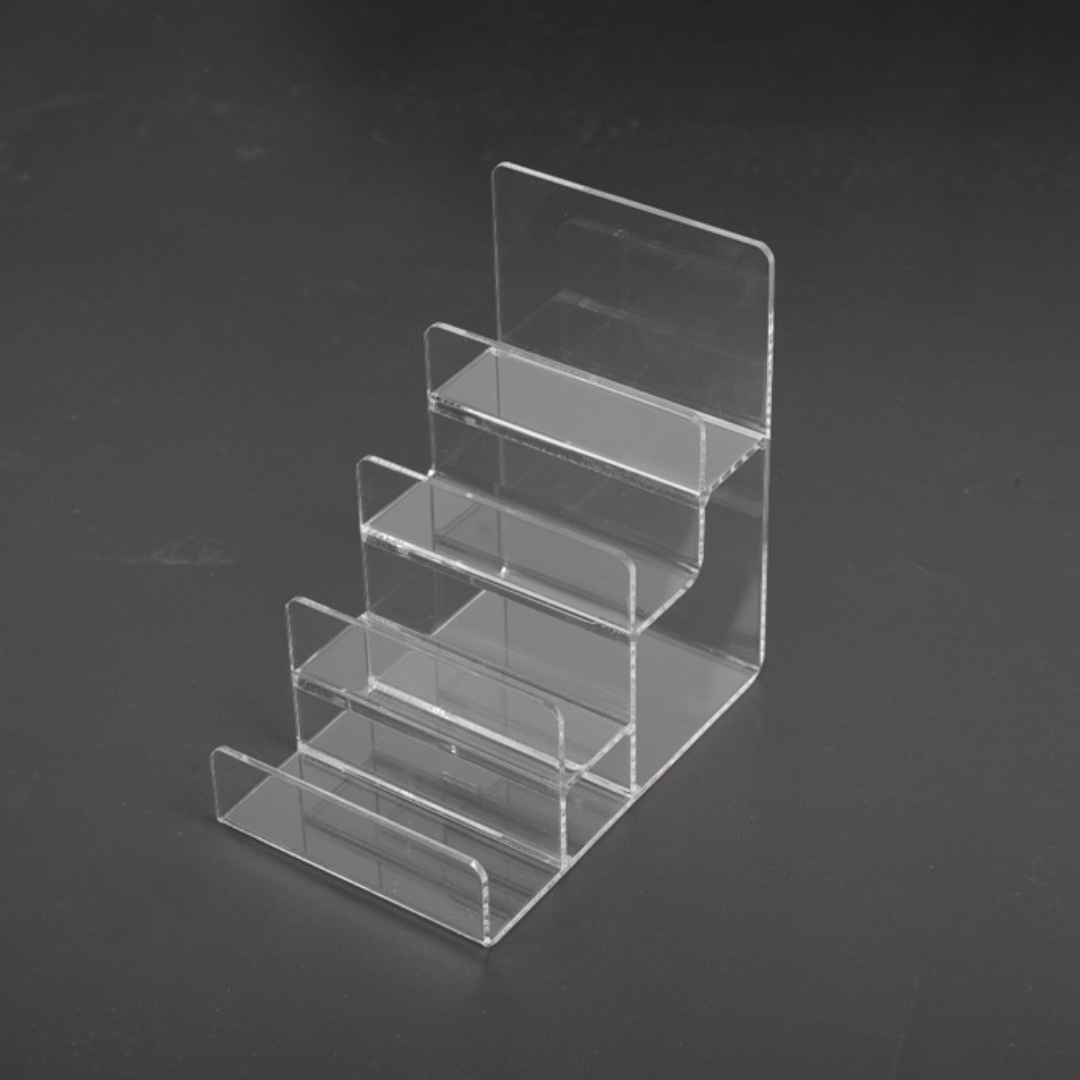 מעמד אקרילי - קומות מדורגות 15.5X10X16 ס"מ