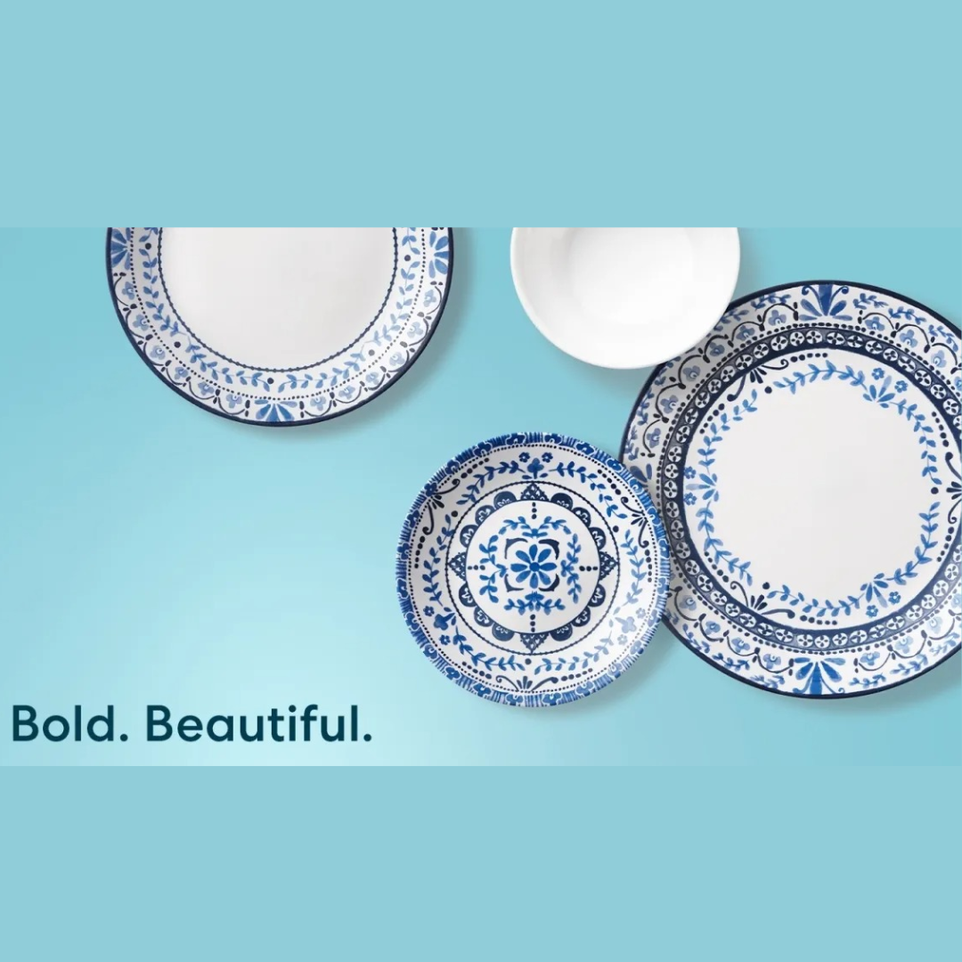 צלחת עוגה 17 ס"מ , Portofino מבית קורנינג corelle