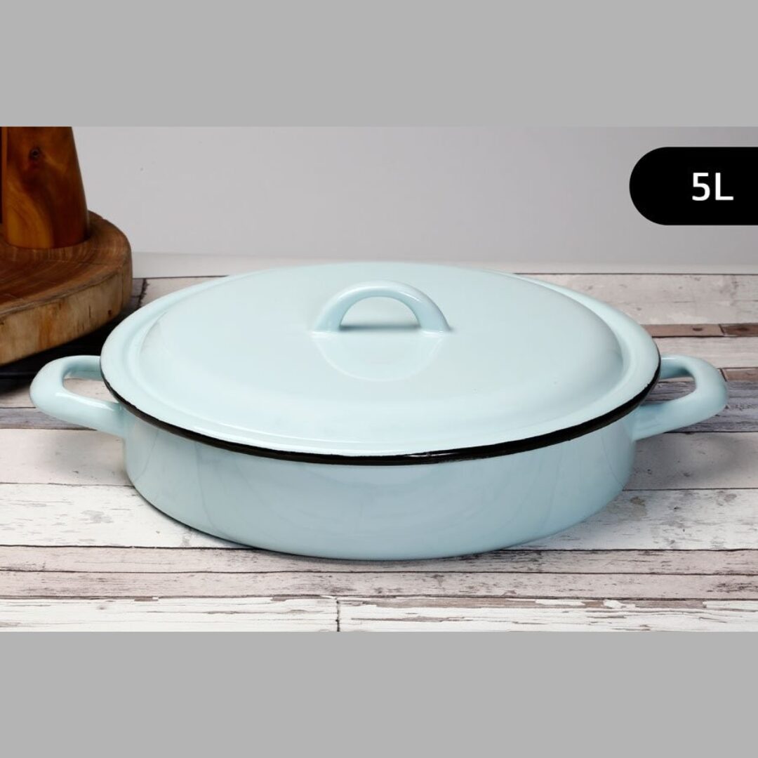 סיר סוטאז' 30 ס"מ , 5 ל' - אמייל תכלת