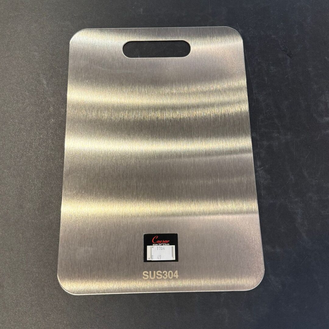 לוח חיתוך נירוסטה 34X23 ס״מ