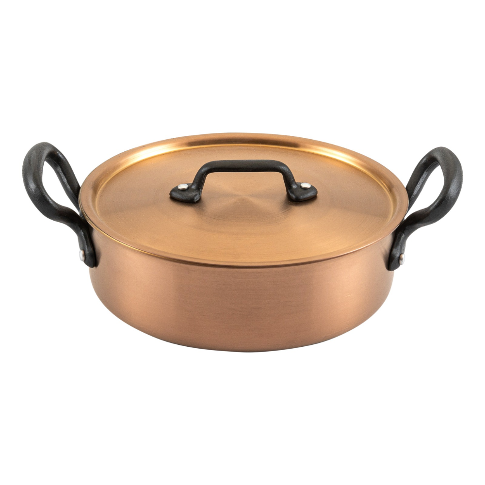 סיר אלומיניום נחושת 20X7 ס"מ