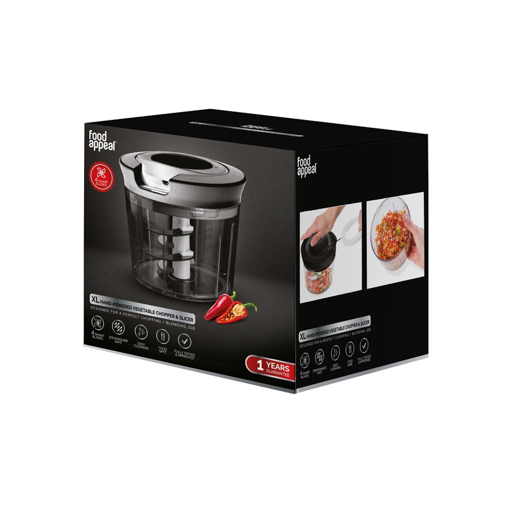 קוצץ ירקות ידני איכותי XL מבית food appeal