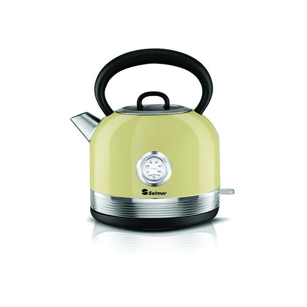 קומקום חשמלי אוקספורד 1.7 ליטר Selmor - צבע שמנת