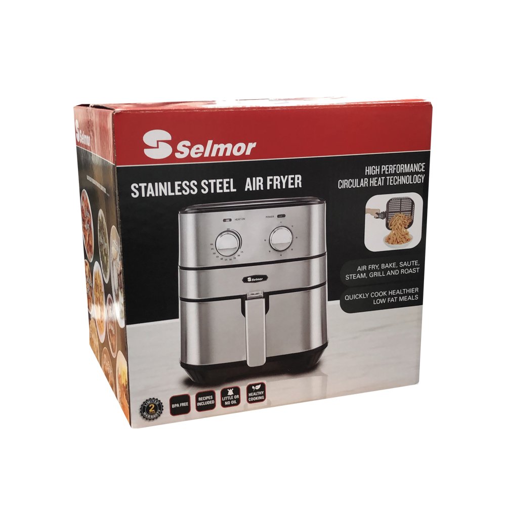 מכשיר סיר טיגון 3.5 ליטר ללא שמן Selmor SE-794