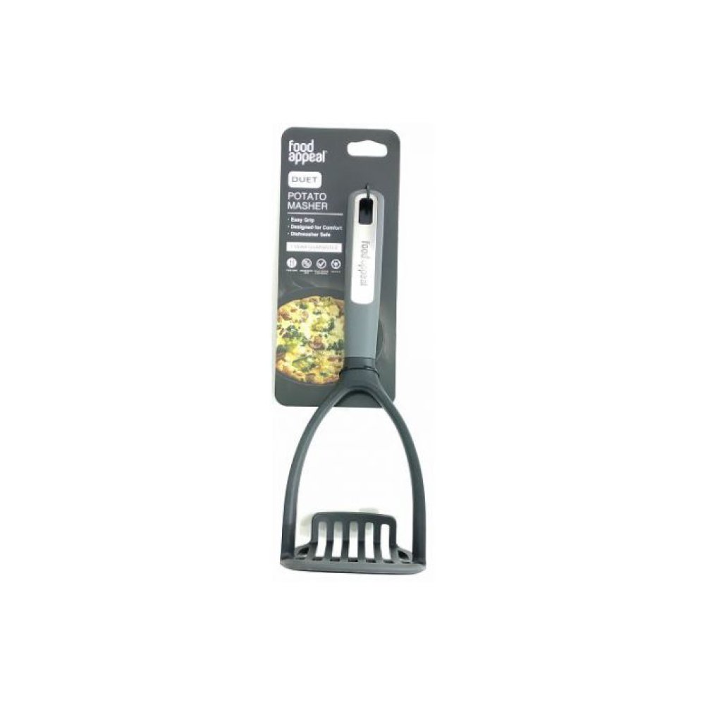 מועך תפוח אדמה עם קצה מסיליקון למניעת שריטות מסדרת DUET