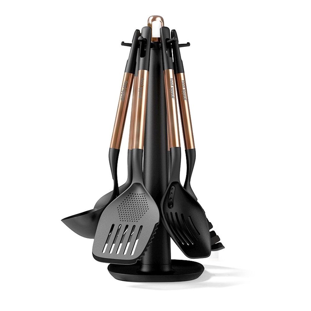 מעמד כלי ששת מסתובב 7 חלקים ROSE GOLD URBAN