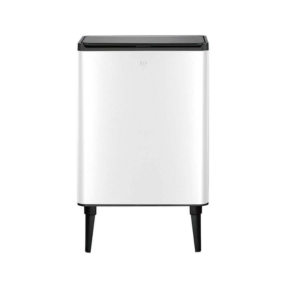 פח אשפה על רגלים 42 ליטר POSE לבן מט EKO