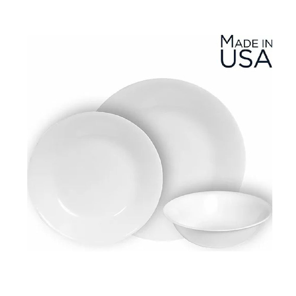 סט 18 חלקים דגם Winter Frost White מבית קורנינג corelle