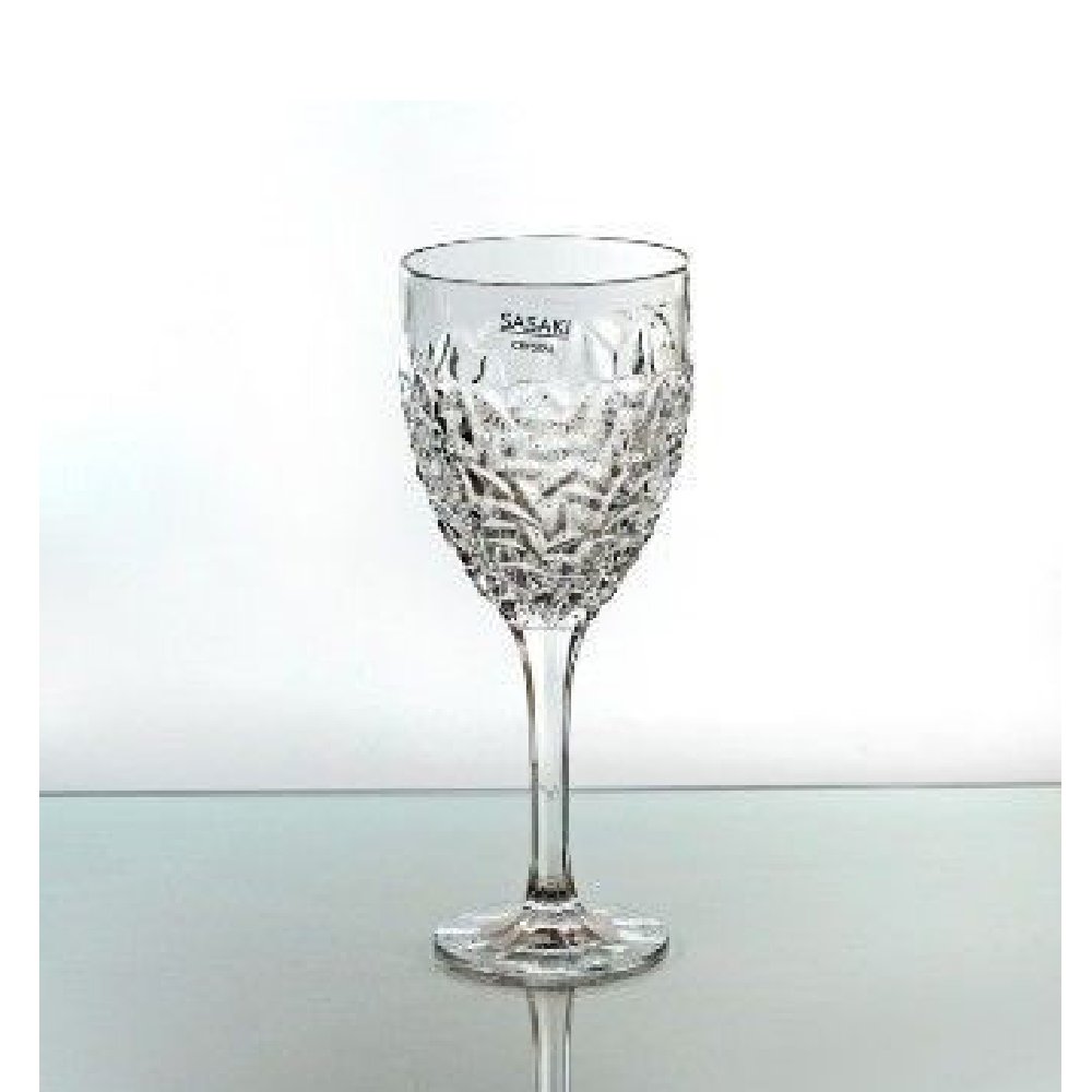 סט 6 כוס יין דגם ניקולט 320 מ"ל קריסטל בוהמיה