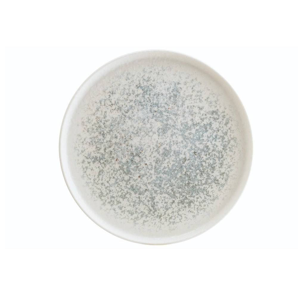 צלחת מנה ראשונה 22 ס"מ BONNA לונר תכלת - שוליים מעלה