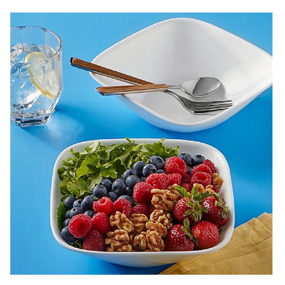 בול למרק מרובע 650 מ"ל , Pure White מבית Corelle קורנינג