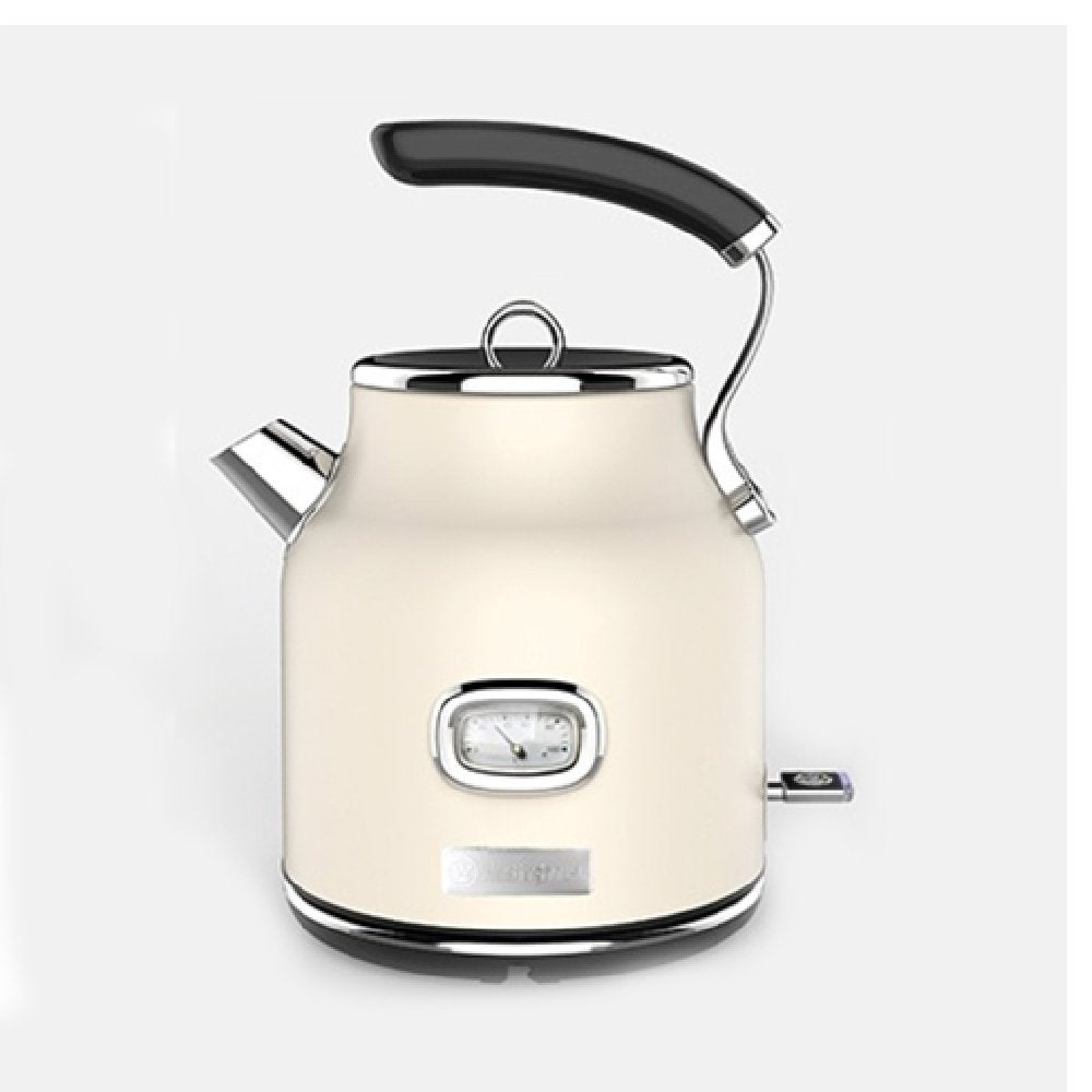 קומקום חשמלי נירוסטה קרם 1.7 ל' סדרת Retro דגם WKWKH-148 מבית WESTINGHOUSE