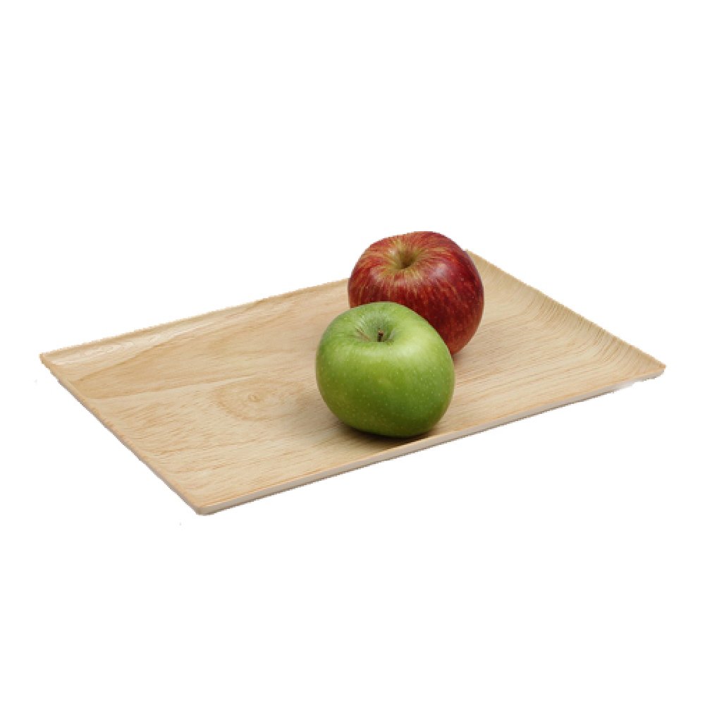 מגש דמוי עץ בהיר 30X20 מלמין